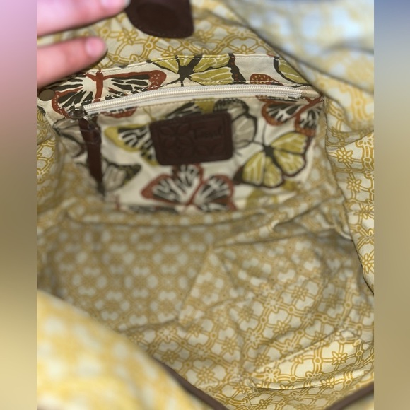 Vintage Fossil Leather Shoulder Bag - Picture 12 of 14